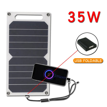 Charging solar panel