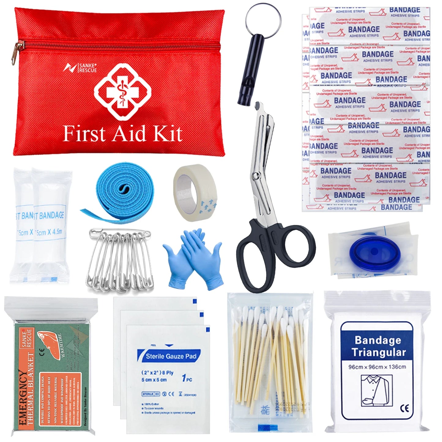 Tactical First Aid Survival Kit