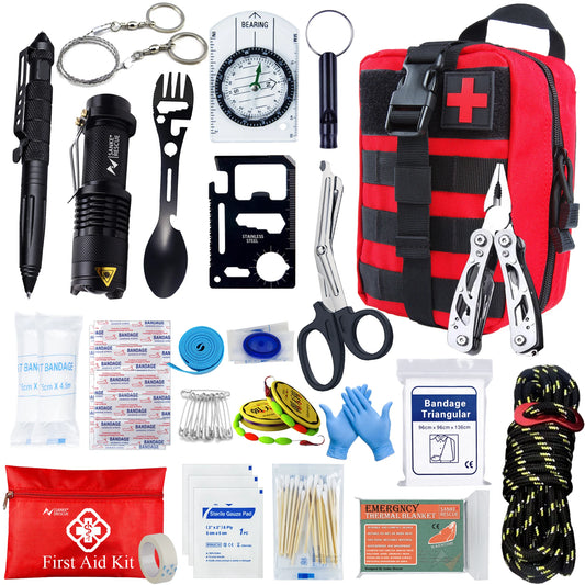 Tactical First Aid Survival Kit