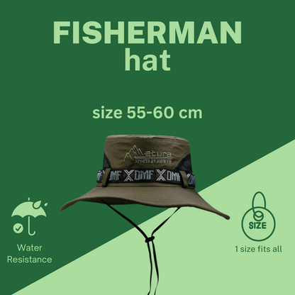 Breathable fisherman's hat